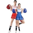 thumbnail image 2 of Disfraces de Halloween 2024, disfraces de animadoras sexys para mujeres adultas europeas y americanas, uniformes de animadoras de baile caliente para presentaciones en el escenario grupal, 2 of 4