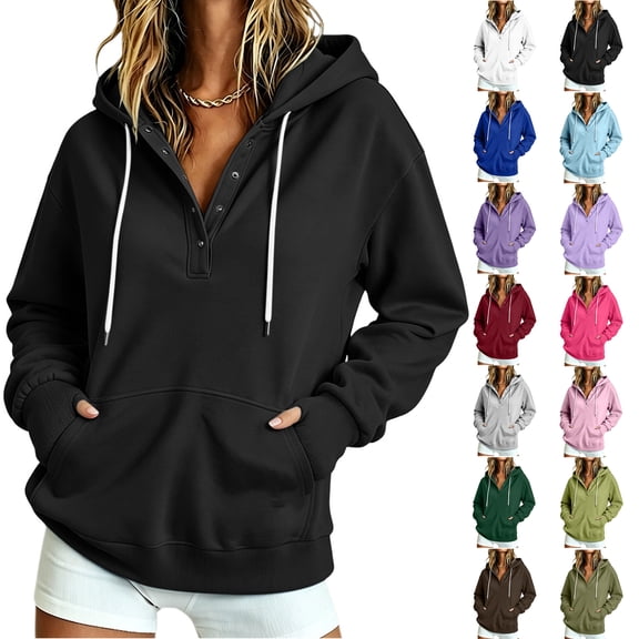 Trendsetting Women's Apparel Fashion Plus Size Womens Oversized Hoodies Casual Long Sleeve Fleece Sweatshirts Pullover Sweaters Teen Girls Preppy Tops Clothes
