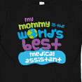 thumbnail image 4 of Inktastic Medical Assistant Mom Boys or Girls Baby T-Shirt, 4 of 5