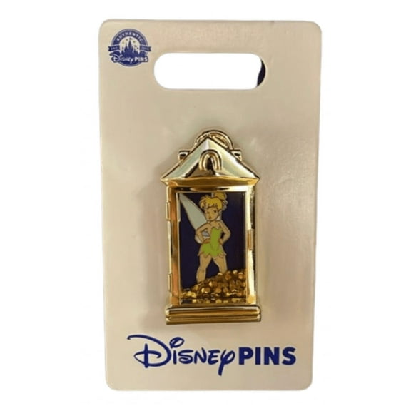 Disney Parks Tinker Bell Lantern Peter Pan Pin New with Card