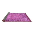 thumbnail image 2 of Ahgly Company Indoor Round Persian Purple Traditional Area Rugs, 3' Round, 2 of 4