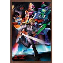 Five Nights at Freddy's: Security Breach - Group Wall Poster, 14.725" x 22.375", Framed