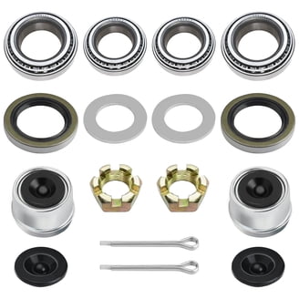 Speedy 4-Set Trailer Axle Hub Bearing Kit – L68149 L44649 – For 3500lb #84 10-19 Spindles