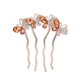 thumbnail image 1 of Peineta de novia para bodas - Peineta de cristal para boda para mujer oso de fresa Electrónica, 1 of 5