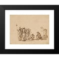 thumbnail image 2 of Anonymous 18x14 Black Modern Framed Museum Art Print Titled - The Mocking of Christ (1650-1655), 2 of 5