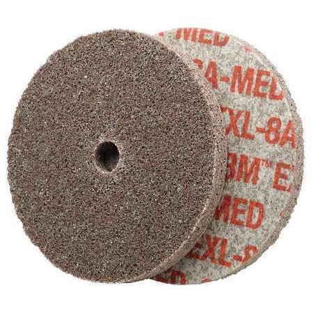 Scotch-Brite 61500078722 Unitized Wheel,3In. Dia.,Arbor Hole