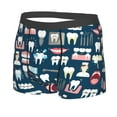 thumbnail image 5 of Goofa Dental Printed Men's Boxer Briefs Underwear, Moisture-Wicking Underwear, Trunk,Soft and Breathable Cotton Underwear-Small, 5 of 9