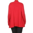 thumbnail image 4 of Women's Lightweight Soft Long Sleeves Relaxed Fit Cardigan, Sweaters, 4 of 4