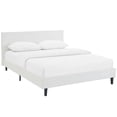 thumbnail image 5 of Modway Anya Queen Vinyl Bed in White, 5 of 5