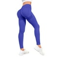 thumbnail image 5 of Pantalones de yoga de cintura alta para mujer - Leggings de fitness y running que realzan los glúteos - Nailon y spandex - S-XL, 5 of 5