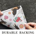 thumbnail image 6 of Dachshunds with Flowers Door Rugs,Washable Non Slip Door Mats Indoor,Decorative Door Mats,Entry Mat Indoor for Entrance,Bedroom,Kitchen,Bathroom,16"x24", 6 of 6