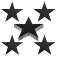 thumbnail image 1 of Uxcell 6" Star Cutouts, 48 Pack Star Cutout Double Printed Paper Stars for Classroom Decoration DIY Craft, Black, 1 of 7