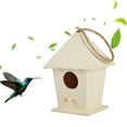 thumbnail image 3 of FAMTKT Large Dox House Bird House Bird House Bird Box Bird Box Wooden Box, 3 of 9