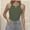 Olive green, variant on Ribbed Tank Tops for Women, Slim Knit Basic Summer Tops for Women Going Out Tops