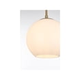 thumbnail image 5 of Living District Baxter 36 Inch Pendant Frosted White Shade in Satin Gold, 5 of 10