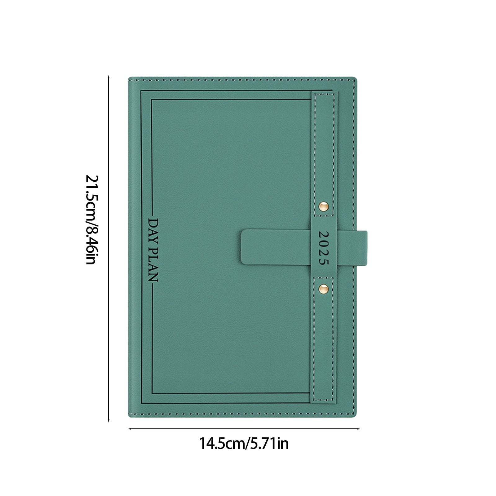 Qiweii 2025 A5 Weekly Planner Notebook，Efficiency Management Manual，Multi Purpose Planning and Note Taking Book