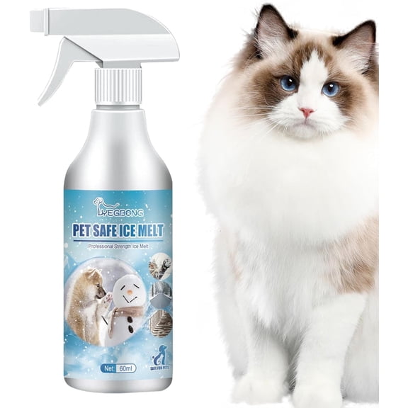 BANIRO 2026 New 1 Pcs Pet Safe Snow&Ice Melt,Deicer for Pet,Magnesium Chloride Snow Ice Melt,Pet Safe Salt Ice Melt,Safe for Concrete Driveway&Roof,Better Than Rock Salt,Safe for Kids&Pets
