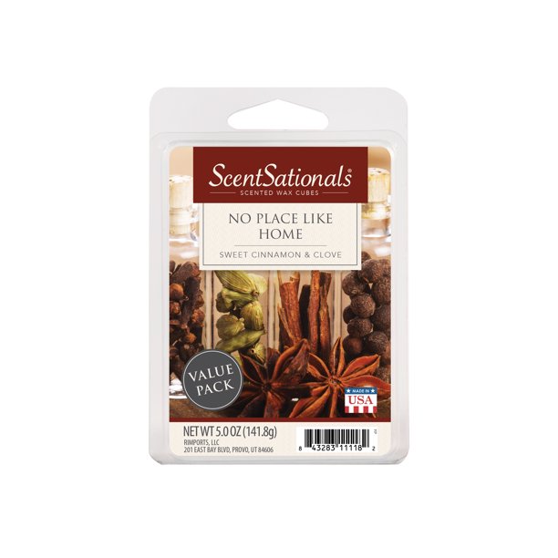 No Place Like Home Scented Wax Melts, ScentSationals, 5 oz
