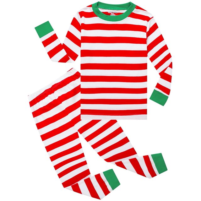 Ensembles de Pyjamas Petits Garçons Filles 100 % Coton Pyjamas pour Enfants Vêtements