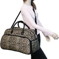 thumbnail image 7 of CalBags Animal Prints 21-Inch Carry-On Rolling Duffel Bag - Leopard, 7 of 7