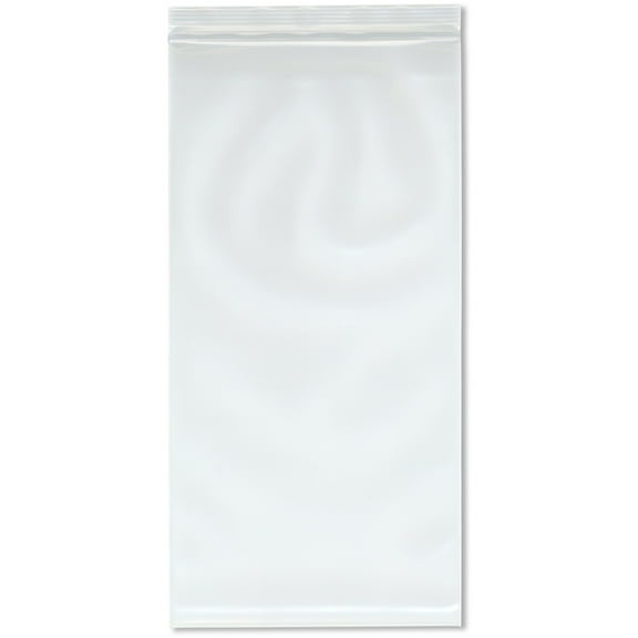 Plymor 6" x 12" (Pack of 100), 6 Mil Industrial Duty Zipper Reclosable Plastic Bags