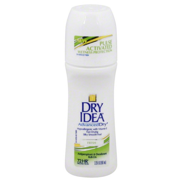 Dry Idea Advanced Dry RollOn Antiperspirant & Deodorant, 3.25 Oz