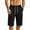 Black, variant on Fwqbns Men's Casual Quick Dry Summer Beach Shorts Drawstring Lightweight Shorts with Pockets for Vacation Beach Black