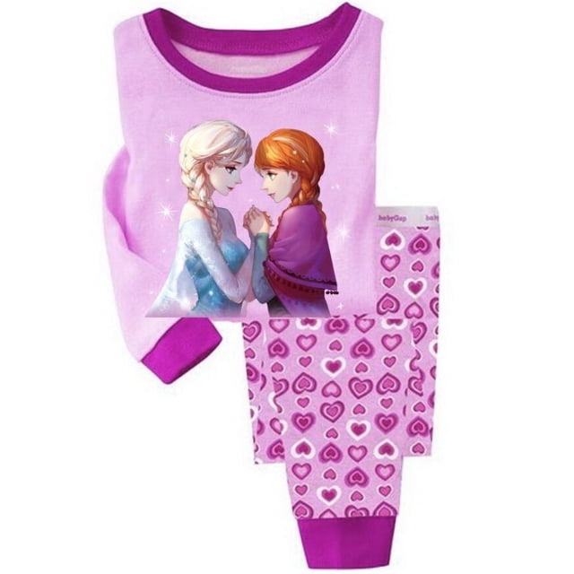 Frozen Pyjamas pour Enfants Anna Elsa Vêtements de Nuit Vêtements de Nuit Enfant Fille Pyjamas Vêtements de Nuit Fille Vêtements de Nuit pijamas Vêtements Enfants