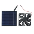 thumbnail image 1 of Ventilador alimentado por panel solar Mini ventilador 5W 6V Ventilador de escape solar Operado por Tomshoo  ventilador eléctrico, 1 of 7