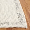thumbnail image 3 of SAFAVIEH Natura Maggie Bordered Area Rug, Ivory/Grey, 4' x 6', 3 of 7