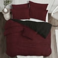 thumbnail image 4 of Vanessa Merlot Duvet Cover Set Queen, 4 of 5