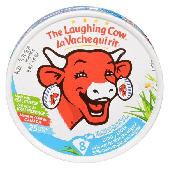 La Vache qui rit, Léger, Fromage à tartiner 8P 8 Portions, 133 g