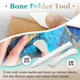 thumbnail image 2 of 20 Pcs Bone Folder Tool - Plastic Bone Folder Paper for Card Making, 2 of 5