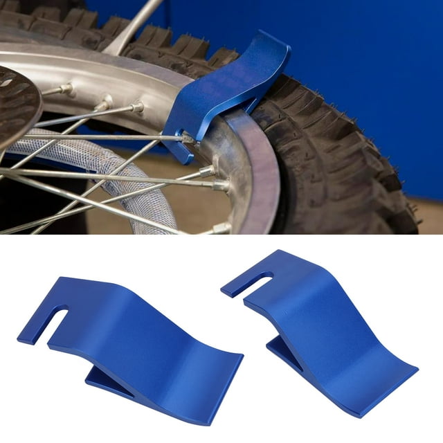 2PCS Outil de Perle de Pneu de Moto hors Route Outil de Retrait Crochet Outil de Changement de Pneu de Moto Crochet en Alliage d'Aluminium de Remplacement