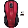 thumbnail image 1 of Refurbished Logitech Wireless Mouse M510 - Red, 1 of 4