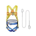 thumbnail image 4 of Arnés de cuerpo completo con anillo dorsal en D para construcción montañismo al aire libre gancho pequeño, 4 of 8