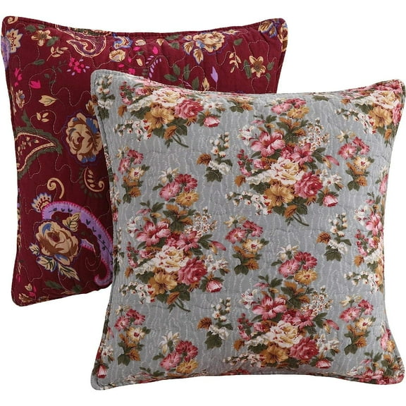 Greenland Antique Chic Dec. Pillow Pair Accessory-Multi, 2 Count (Pack of 1), Multicolor
