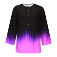 thumbnail image 4 of Lace Long Sleeve Tops For Women Red Plus Size Tops for Women Casual Long Sleeve Print Round Neck Basic Sweatshirt, 4 of 5