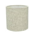 thumbnail image 2 of Aspen Creative 31196 Transitional Drum (Cylinder) Shaped Clip-On Construction Lamp Shade in Beige, 5" wide (5" x 5" x 5"), 2 of 6