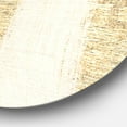 thumbnail image 3 of Designart 'Gold Glam Stipes Pattern' Glam Metal Circle Wall Art - Disc of 36, 3 of 5