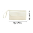 thumbnail image 3 of Cell Phone Purse,Cell Phone Wallet Leather Wristlet Wallet Purses for Women, Womens Small Multi Pocket Cell Phone Bag with Card Slots Credit Card Wallet,Phone Wallet Purse,Wallet for Phone, 3 of 3