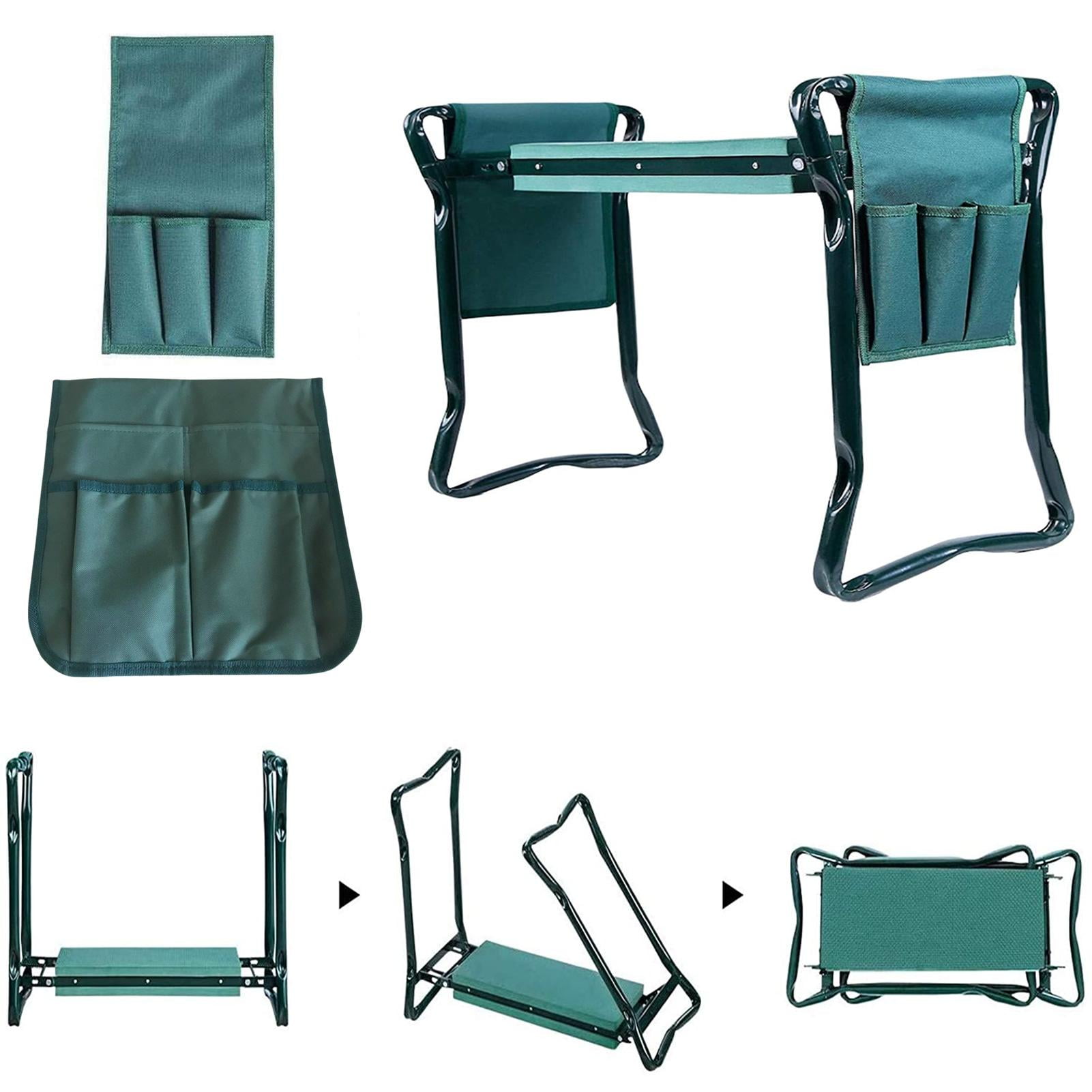 Details about   Foldable Garden Kneeling Stool Pad and Seat w/handles 