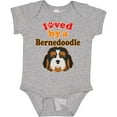 thumbnail image 3 of Inktastic Bernedoodle Dog Lover Boys or Girls Baby Bodysuit, 3 of 5