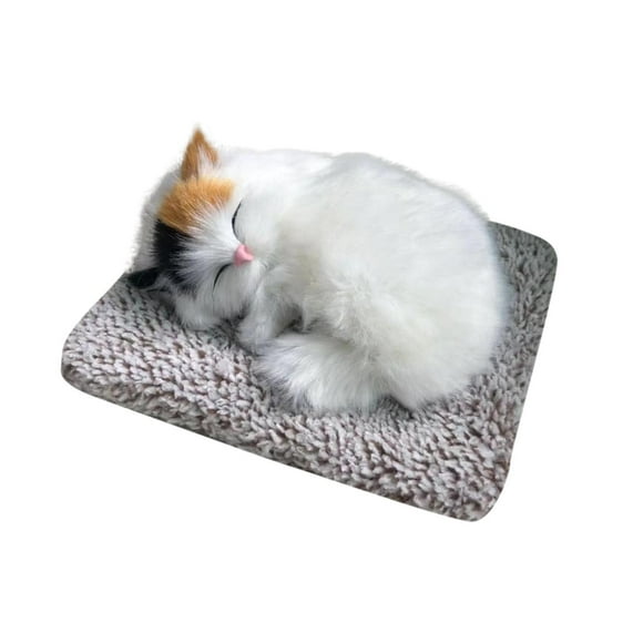 Sandistore Mittens Plush Funny Sleeping Toys Cat In The Mattress Toy Mini Cat In Shoe With Meows Sounds Sleeping Cute Kitty Toys Decors For Kids Boys Girls Animal Plush Assortment