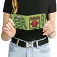 thumbnail image 6 of Nickelodeon Wallet, Bifold, Blues Clues Steves Handy Dandy Notebook Stripe Shirt Greens, Vegan Leather, 6 of 8