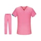 thumbnail image 3 of Conjunto de Uniforme Médico Strade Fareast Limited Top y Pantalones de Enfermera S Rosa, 3 of 8
