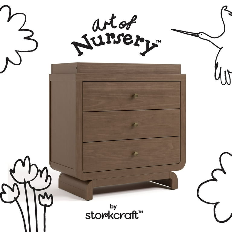Art of Nursery by Storkcraft Santorini 3 Drawer Dresser with