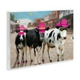 thumbnail image 4 of Stupell Industries Superhero Cows in Town Scenery Painting Unframed Art Print Wall Art, 19 x 13, 4 of 8