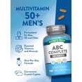 thumbnail image 5 of Senior ABC Complete Multivitamin For Men Over 50 Plus  | 100 Caplets | Non-GMO & Gluten Free | By Nature's Truth, 5 of 7