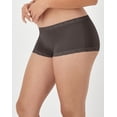 thumbnail image 2 of Maidenform Boyshort One Fab Fit Microfiber Womens Underwear With Lace Stretch Full Coverage sz 5-9 40760, 2 of 7